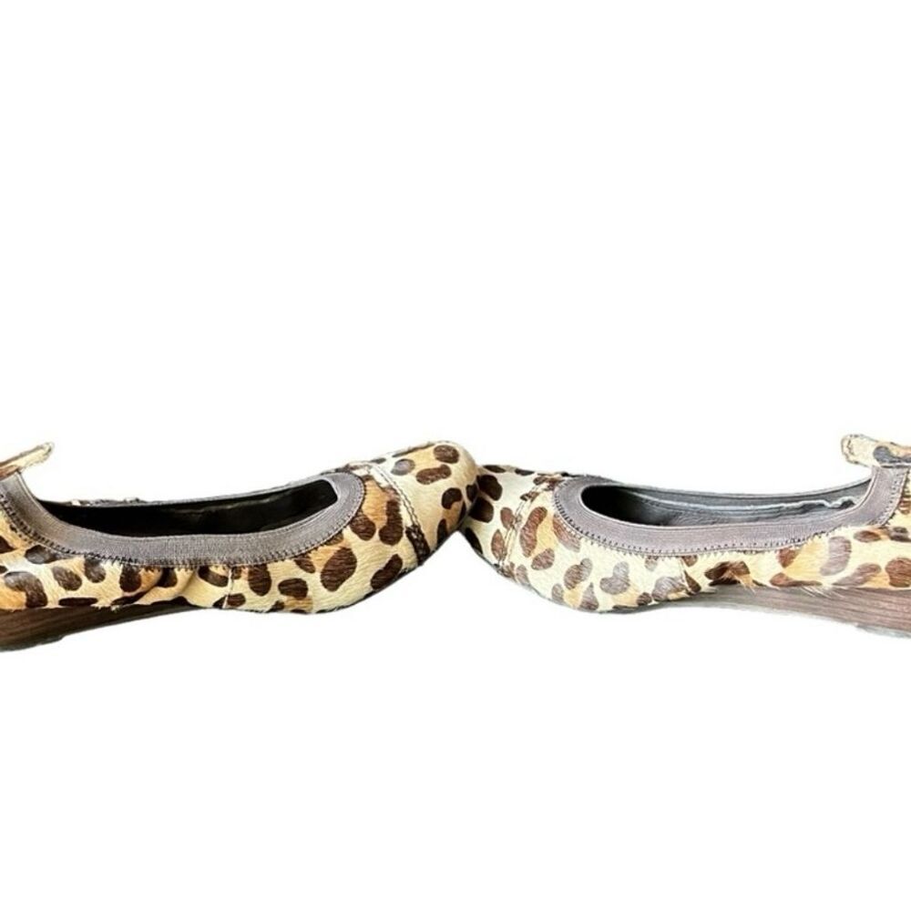 Nicole Miller Women's Ballet Flats Leopard Print Slip-On Round Toe Size 8M - Picture 8 of 11